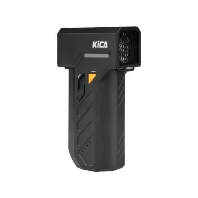 Kika Electric Dust Blower with Compressed Air Spray - 114,000 RPM Rechargeable - Black
